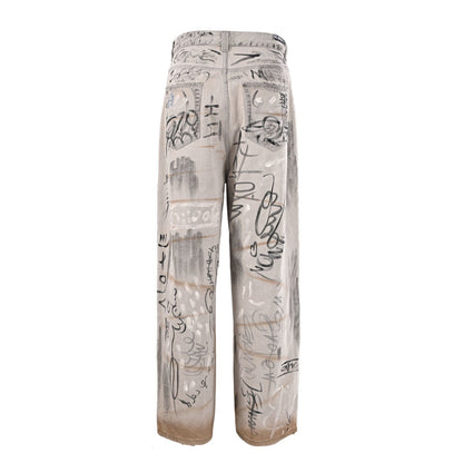 2026SS Graffiti Man Jeans