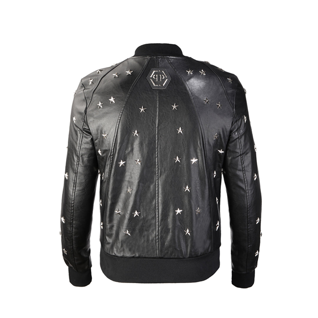 PLElN Black Cowhide Jacket