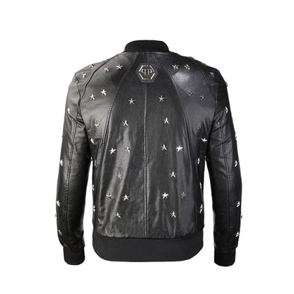 PLElN Black Cowhide Jacket