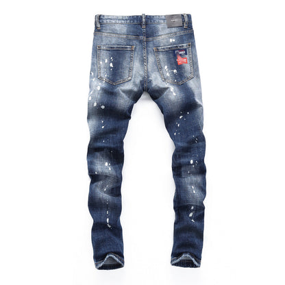 SOLO-DSQ2 2025ss Ripped Jeans