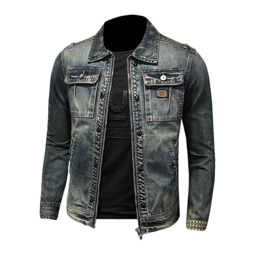 DSQ2 2025ss Distressed Denim Jacket