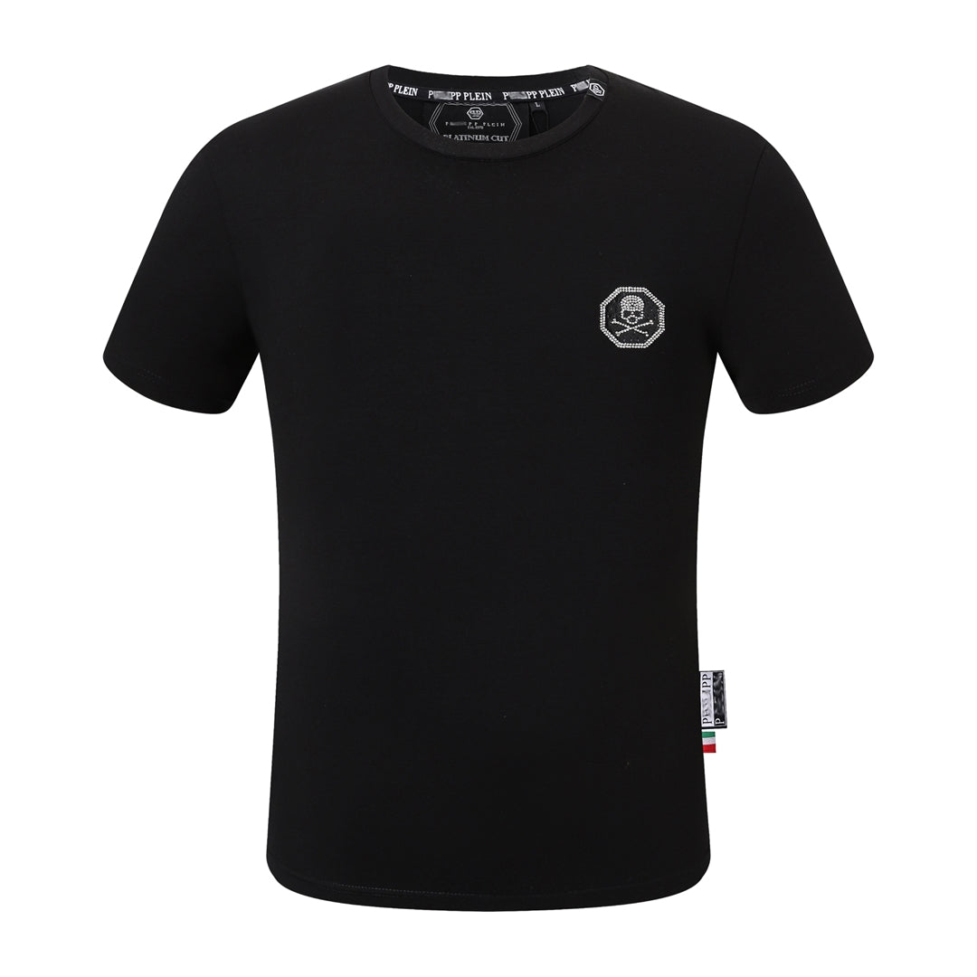 PLElN Hot stamping Skull T-shirt