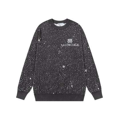 2025ss Man Graffiti Wool Sweater