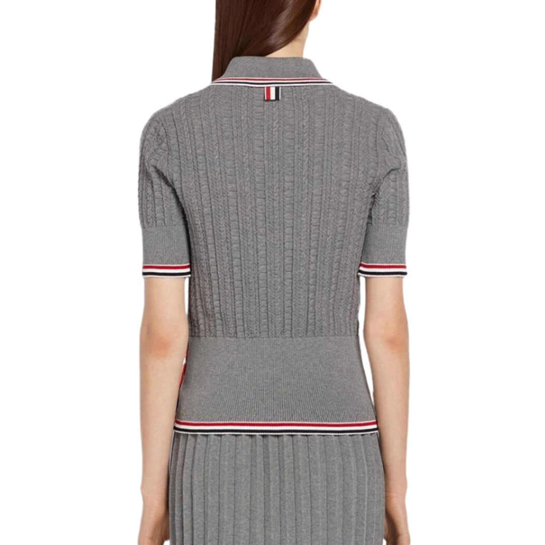 THOM  Women stripe POLO shirt