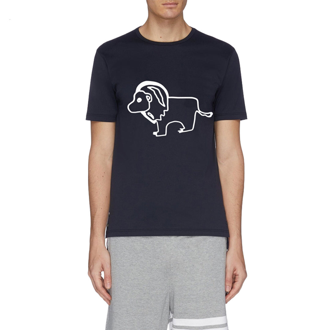 THOM  Lion print T-shirt