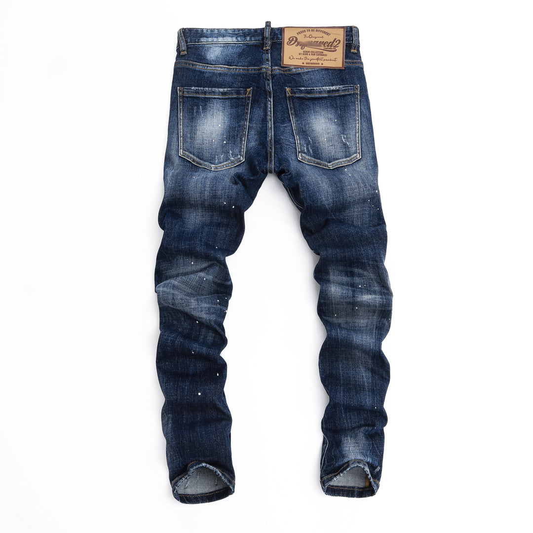 SOLO-DSQ2 2025ss Ripped Jeans