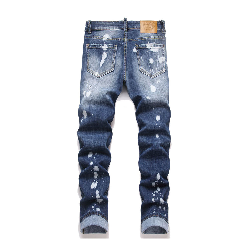 SOLO-DSQ2 25ss Ripped Jeans