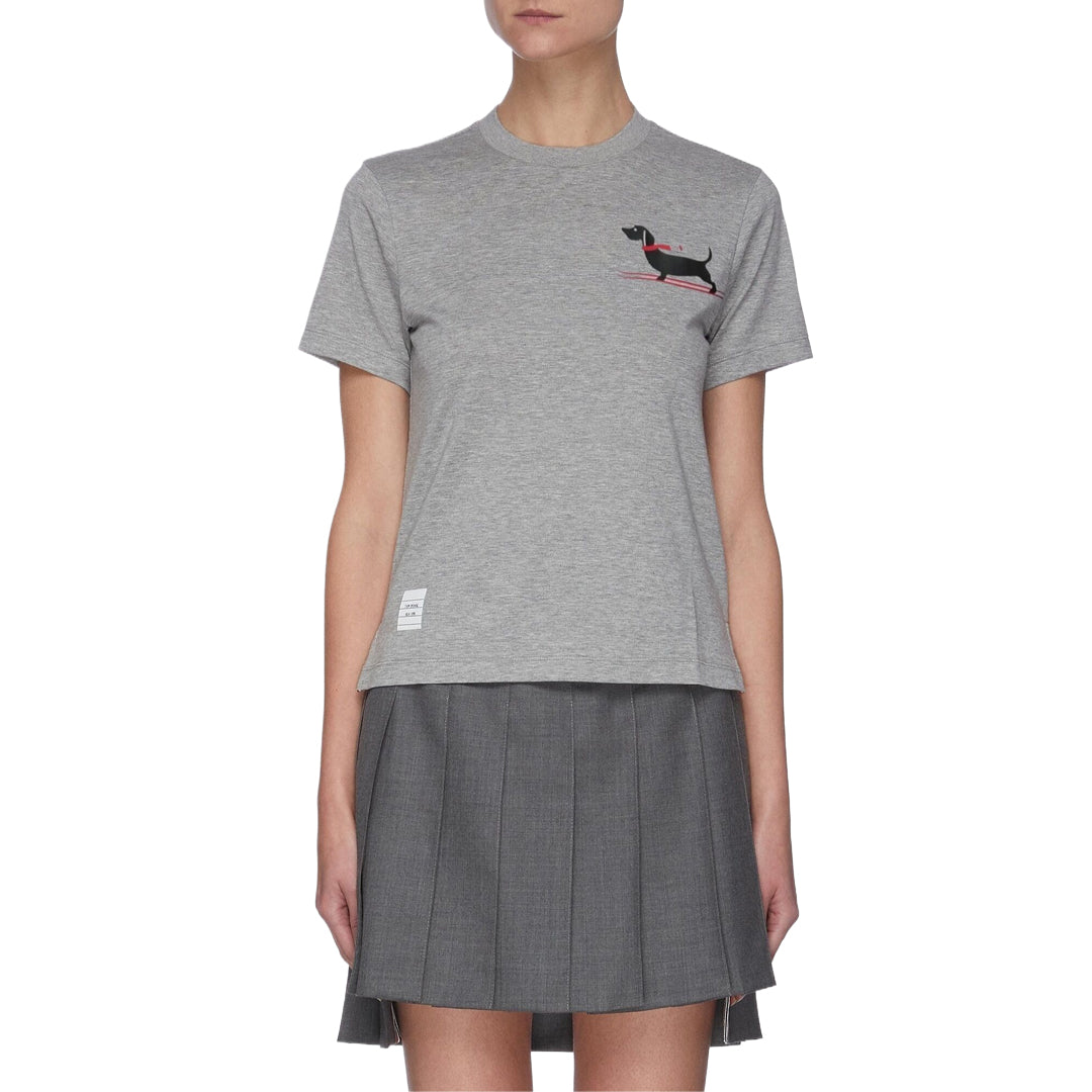 THOM  Ski Dog Print T-shirt