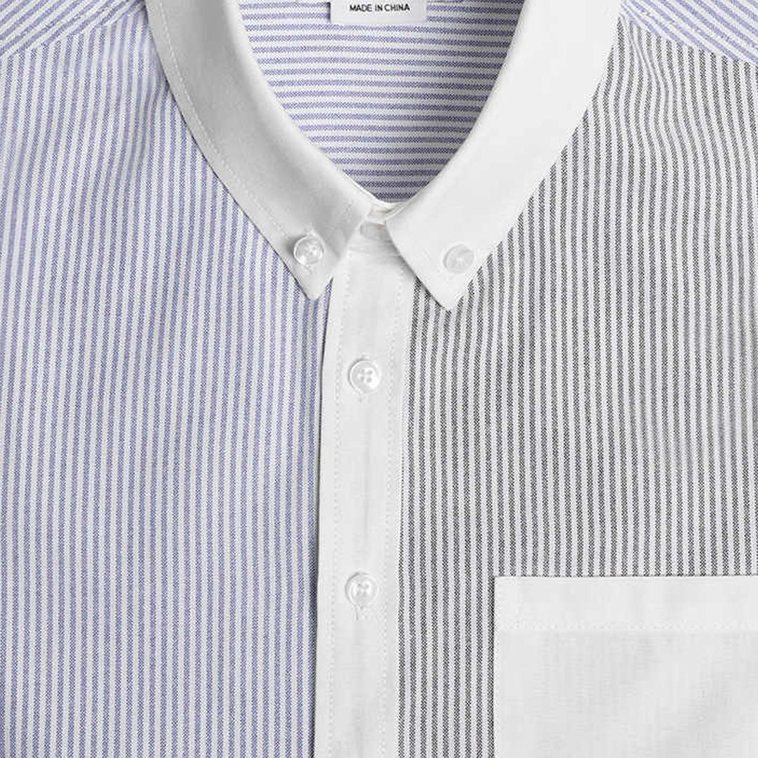 THOM Blue striped shirt