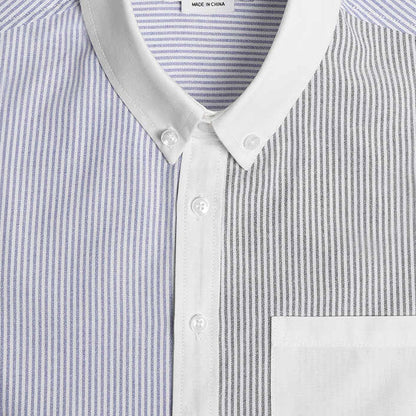 THOM Blue striped shirt