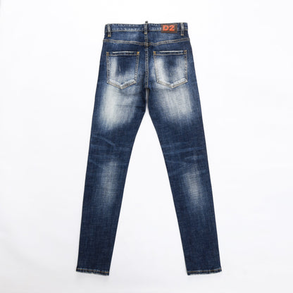 SOLO-DSQ2 Spray paint 25ss Jeans
