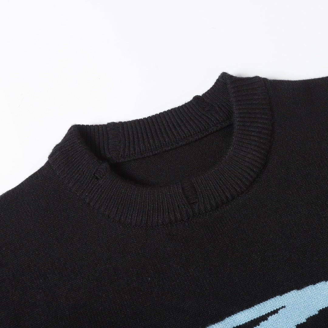 2025ss Man logo Wool Sweater