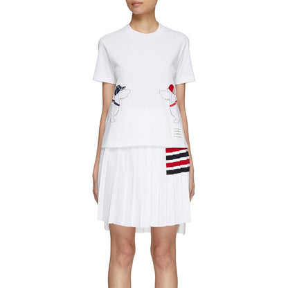 THOM  Puppy embroidery T-shirt