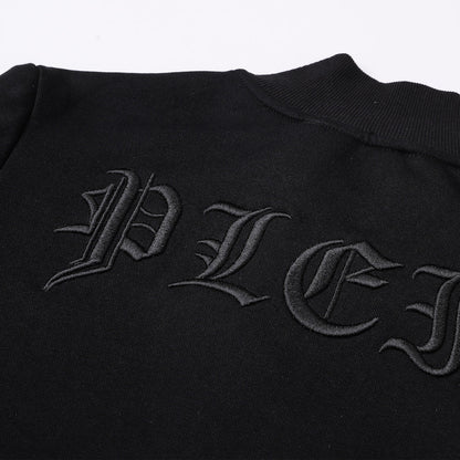 PLElN 2025SS Unisex Black Hoodie