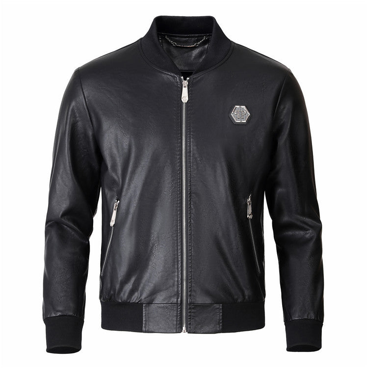 PLElN 2025ss Man Cowhide Jacket