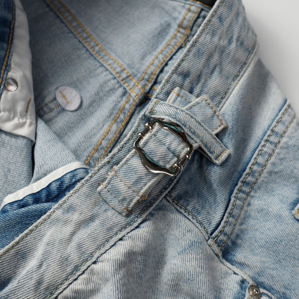 2025SS LOGO Denim Shorts