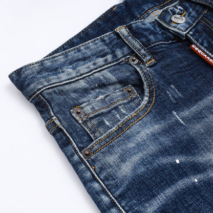 SOLO-DSQ2 2025ss Ripped Jeans