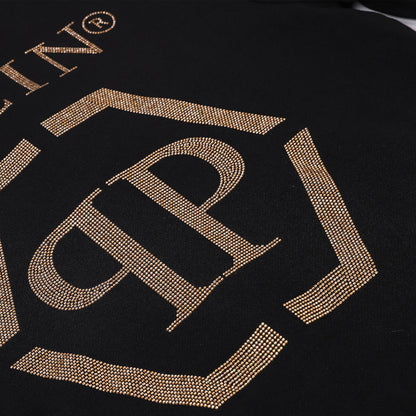 PLElN New 2025SS Black Hoodie