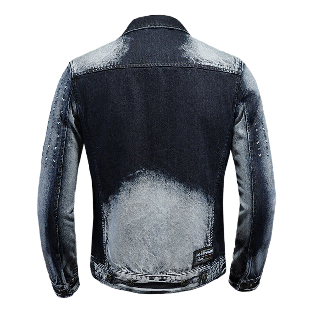 DSQ2 Distressed Denim Jacket