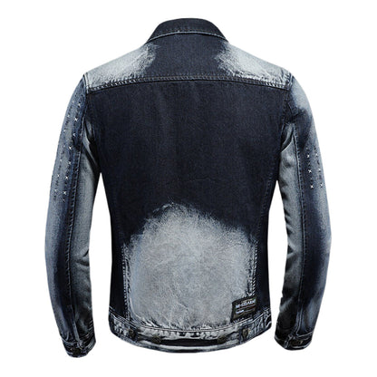 DSQ2 Distressed Denim Jacket