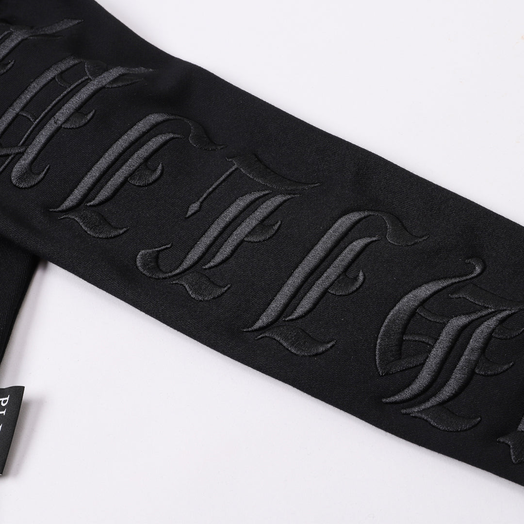 PLElN 2025SS Unisex Black Hoodie