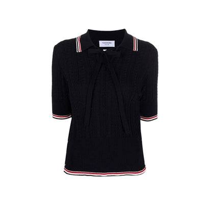 THOM  Women stripe POLO shirt