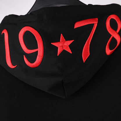 PLElN 2025SS Unisex Black Hoodie