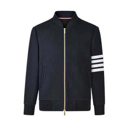 THOM 2025ss Color stripes coat