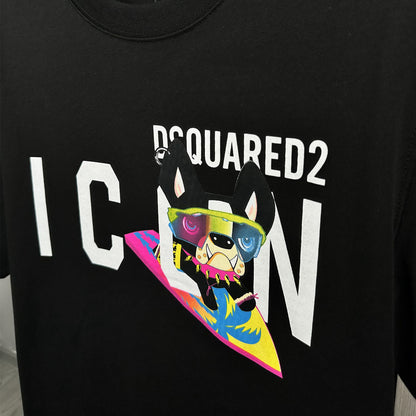 New-DSQ2 Printing 2024ss T-shirt