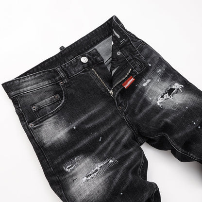 SOLO-DSQ2 25ss Ripped Jeans