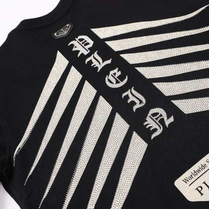 PLElN 2025SS Unisex Black Hoodie