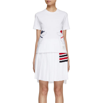 THOM  Women Cotton T-shirt