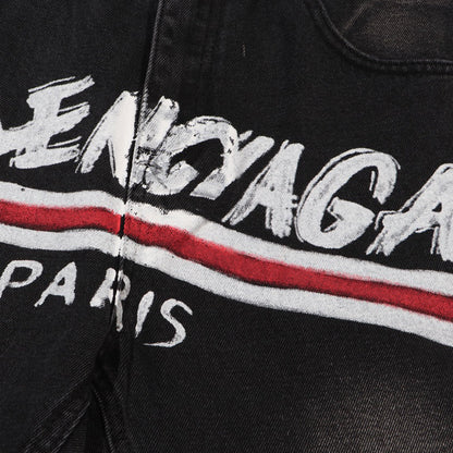 2025SS New Black Jeans