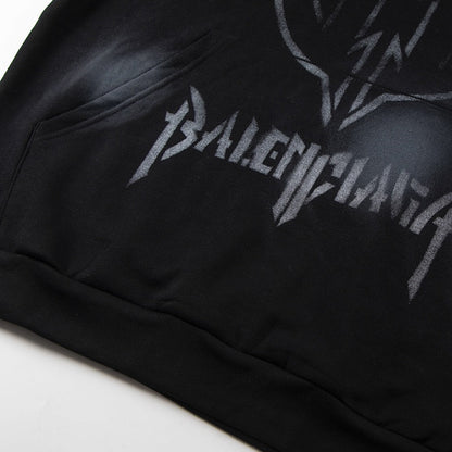 2025SS Distressed Couples Hoodie