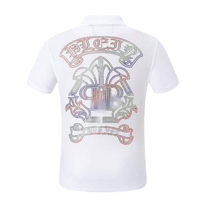 PLElN 2025ss White POLO shirt