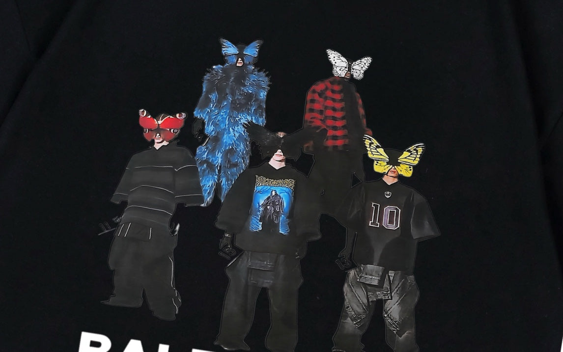 2025SS Fashion Distressed T-shirt