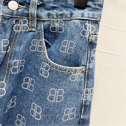 2025SS Man BB LOGO Jeans