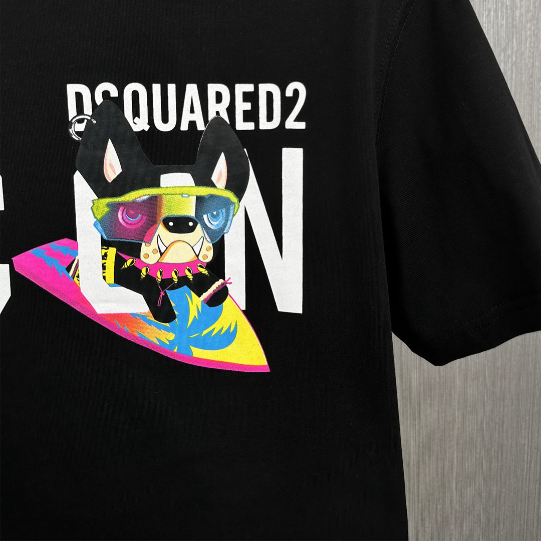 New-DSQ2 Printing 2024ss T-shirt