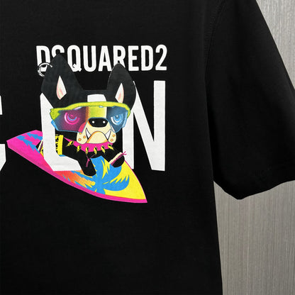 New-DSQ2 Printing 2024ss T-shirt