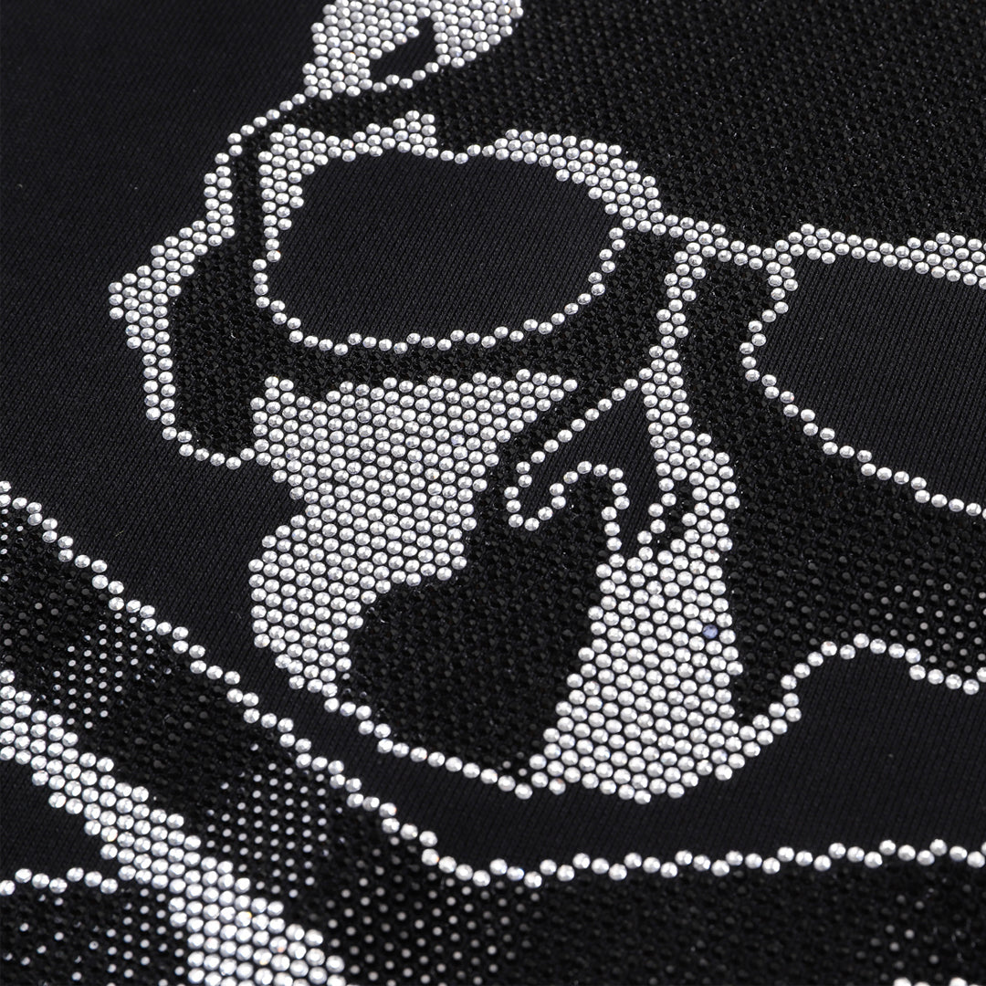 PLElN 2025SS Sports Black Hoodie