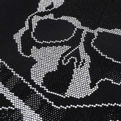 PLElN 2025SS Sports Black Hoodie