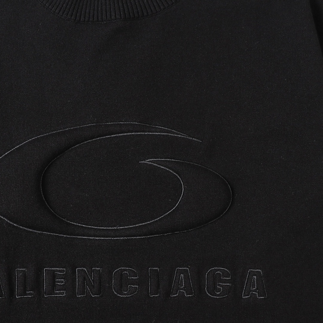 2025ss BB logo Black Sweater