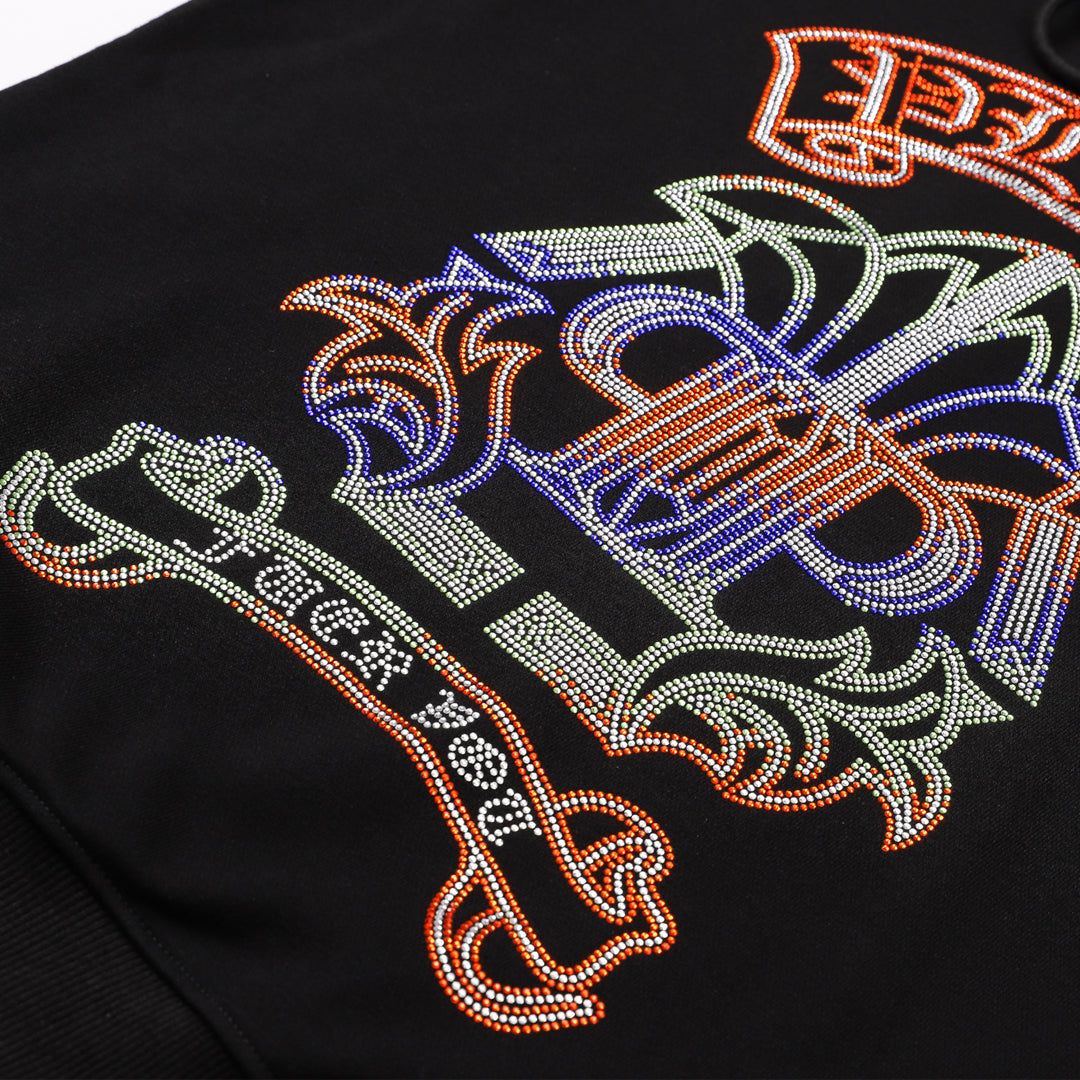 PLElN 2025SS Unisex Black Hoodie