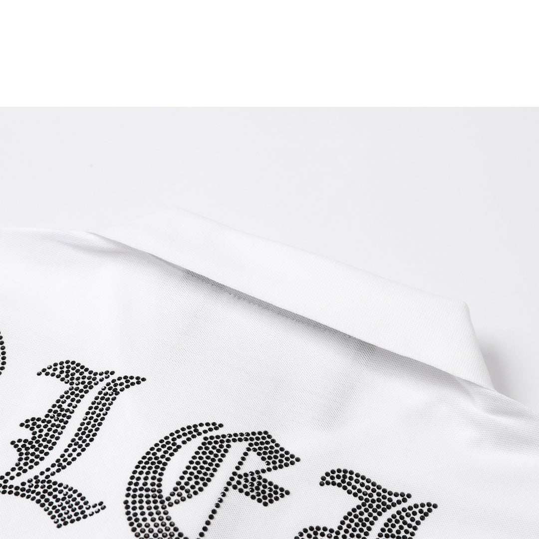 PLElN 2025ss Hot drill POLO shirt