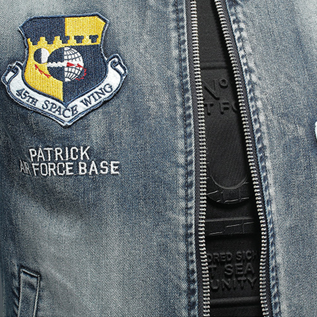 SOLO-DSQ2 Distressed Denim Jacket