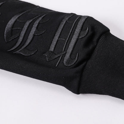 PLElN 2025SS Unisex Black Hoodie