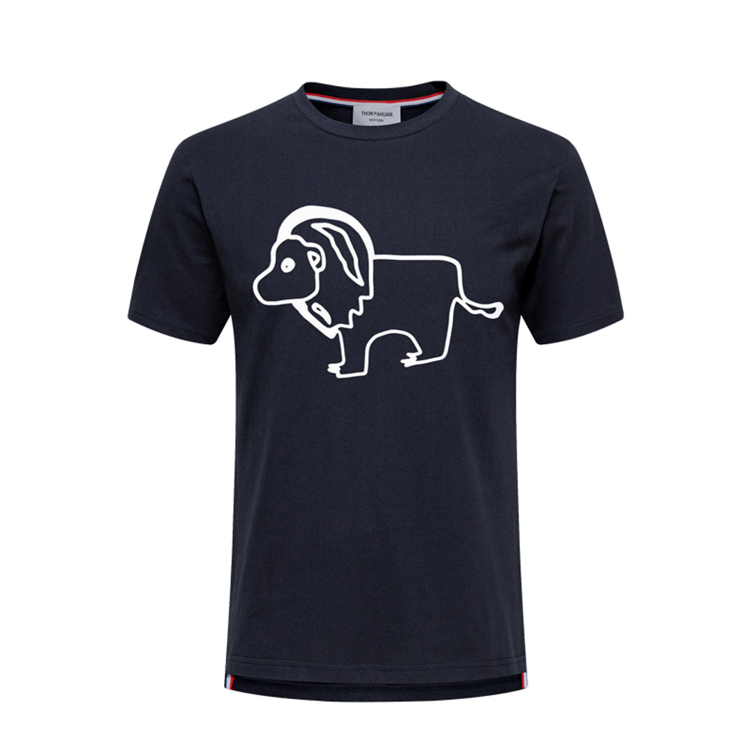 THOM  Lion print T-shirt