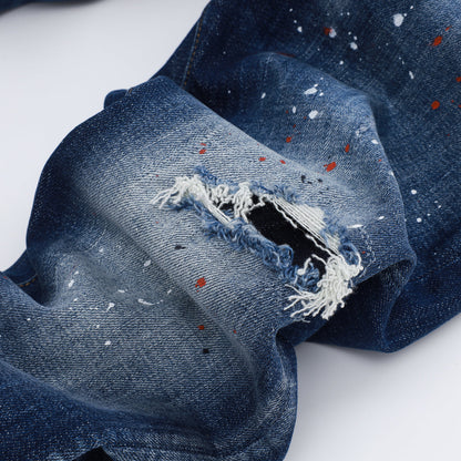 SOLO-DSQ2 25ss Ripped Jeans