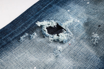 SOLO-DSQ2 2025ss Ripped Jeans