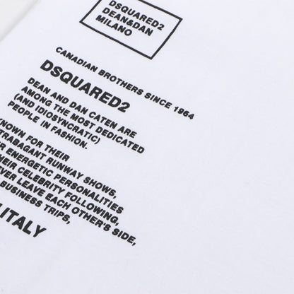 New-D2 Print 2025ss Man T-shirt